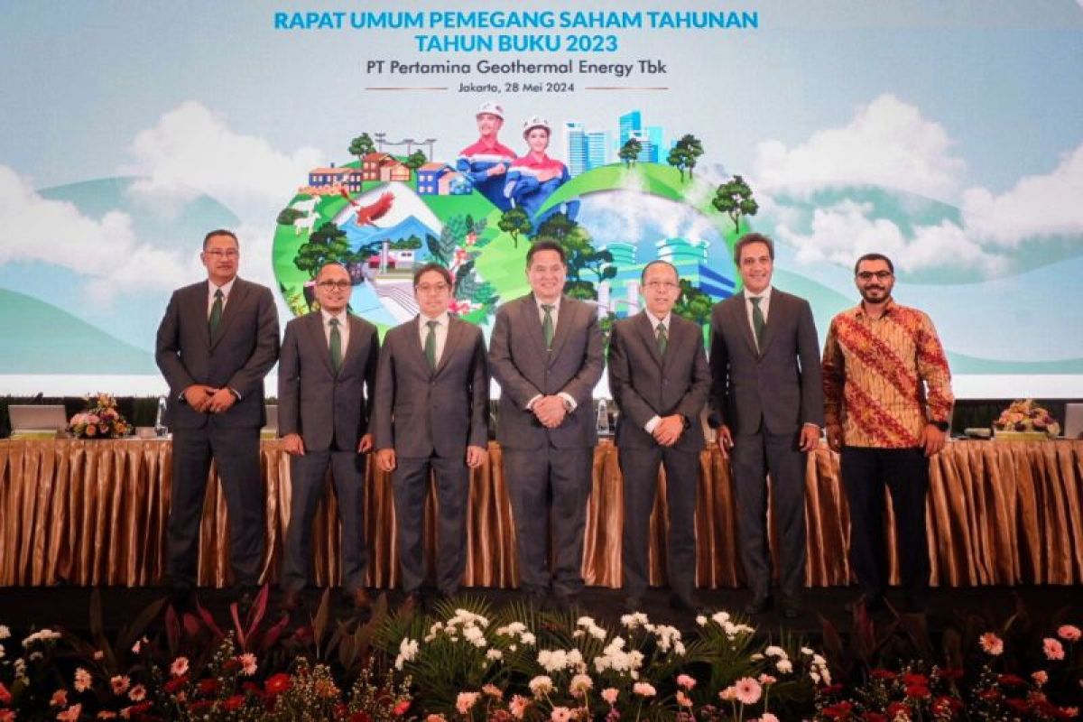 Pertamina Geothermal setujui bagikan dividen 128,4 juta dolar AS