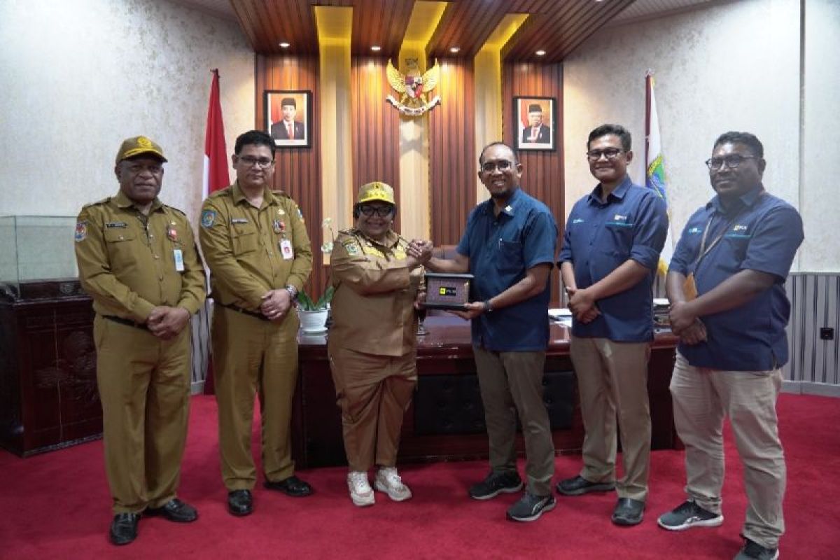 Pemprov jalin kerja sama dengan PT PLN wujudkan Papua Tengah terang