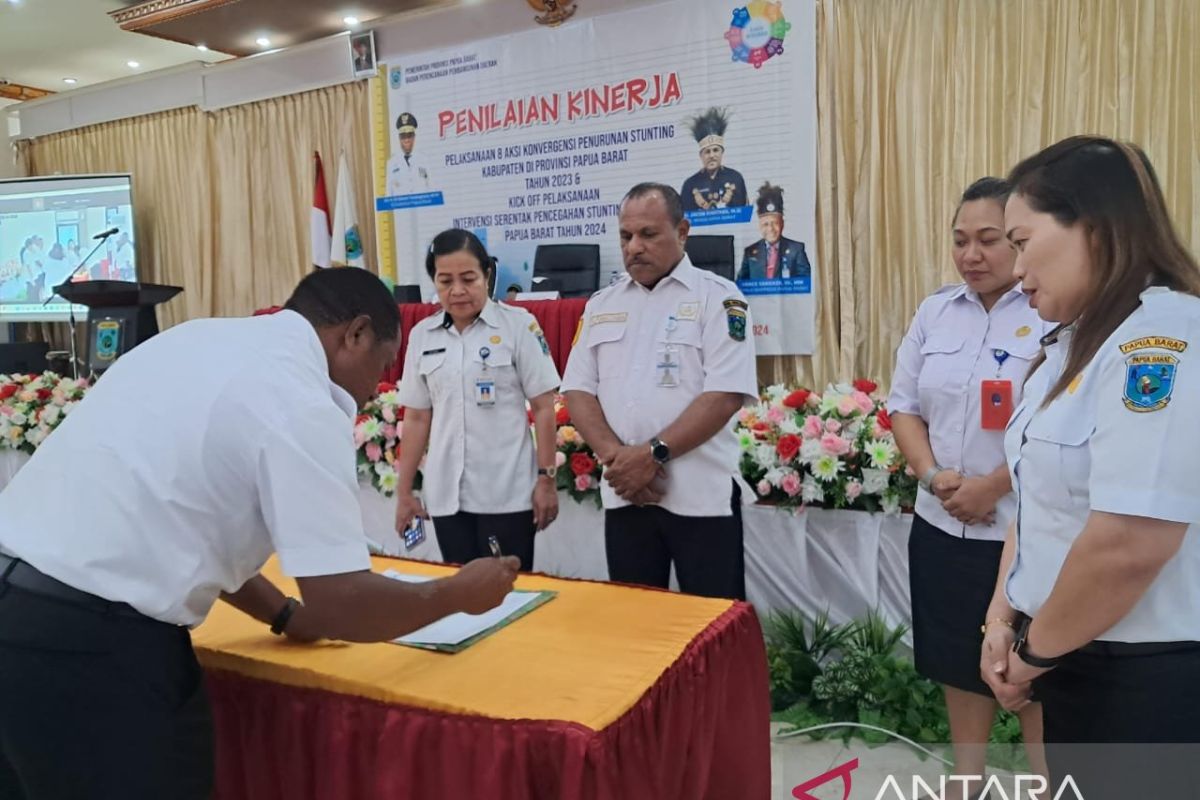 Pemprov Papua Barat lakukan penilaian aksi konvergensi penurunan stunting