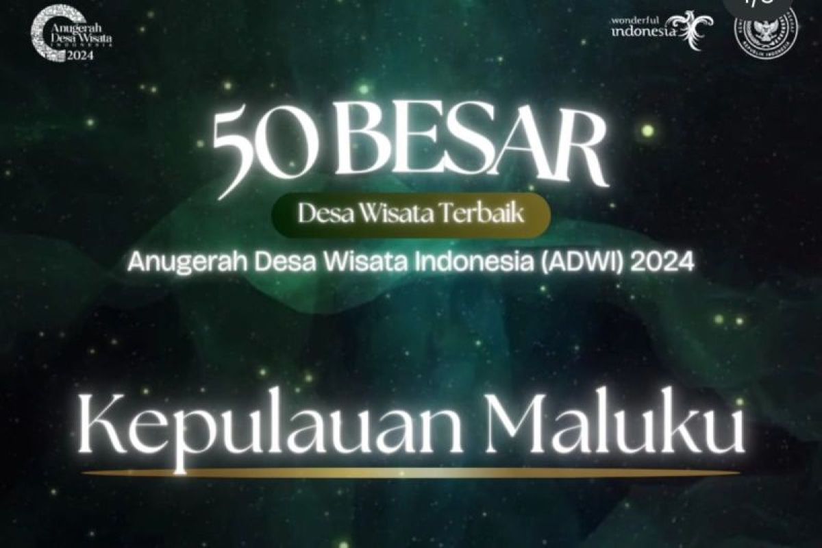 Kepulauan  Maluku masuk 50 besar desa wisata terbaik ADWI 2024
