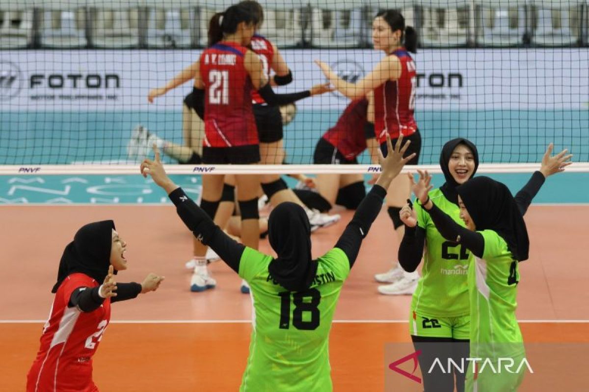 Indonesia rebut peringkat ketujuh AVC Challenge Cup 2024
