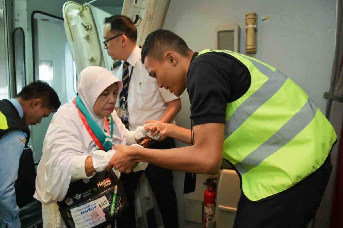 Ditjen Hubud Kemenhub memastikan kelancaran angkutan haji di Bandara Hang Nadim