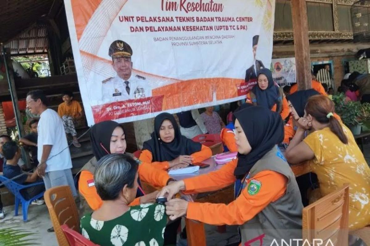 Dinkes OKU buka posko kesehatan layani warga terdampak banjir