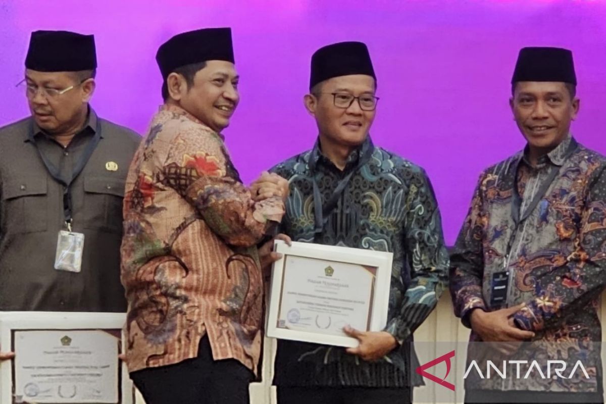 Kanwil Kemenag Sumsel raih terbaik pertama pengadaan CASN 2023