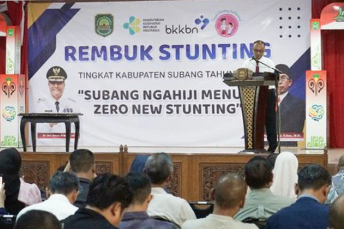 Pj Bupati Subang minta jajarannya perbanyak realisasi kegiatan cegah stunting