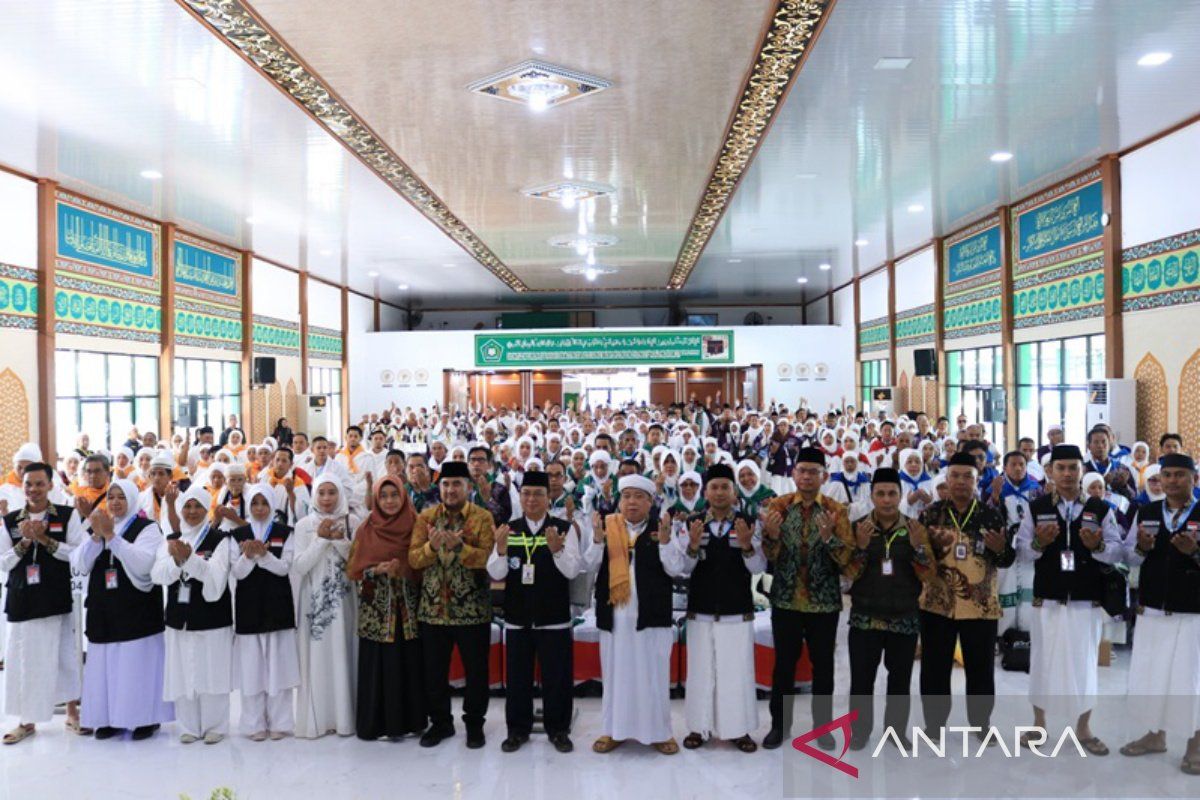 4.160 calon haji Embarkasi Banjarmasin telah berangkat ke Tanah Suci