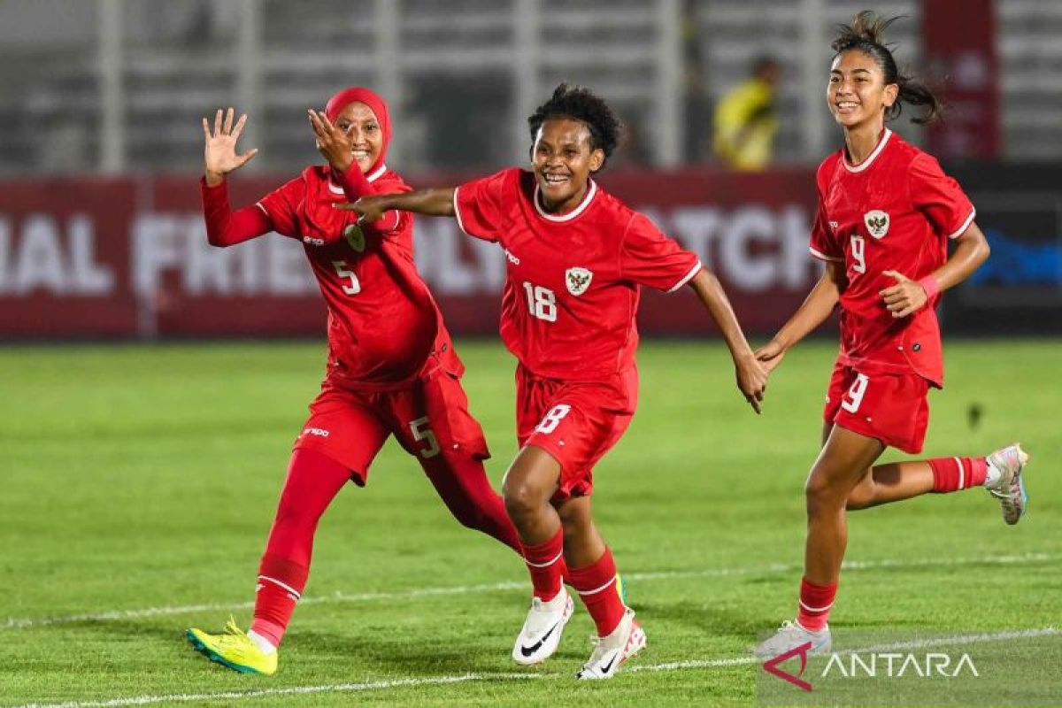 Timnas Indonesia putri kalahkan Singapura dengan skor 5-1 - ANTARA News