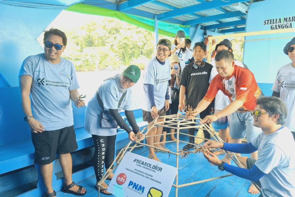 PNM Manado lestarikan terumbuh karang Pantai Pulisan dukung DPSP