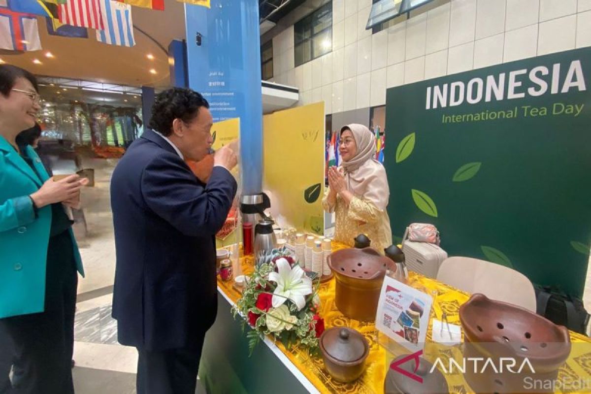 KBRI Roma perkenalkan teh Indonesia pada pameran Hari Teh Sedunia