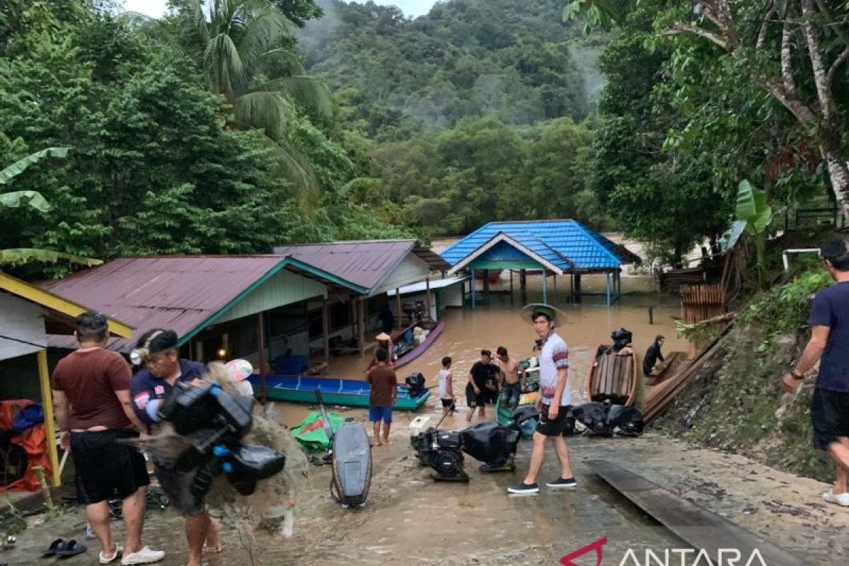 BPBD: Banjir terjang empat desa Kabupaten Malinau 