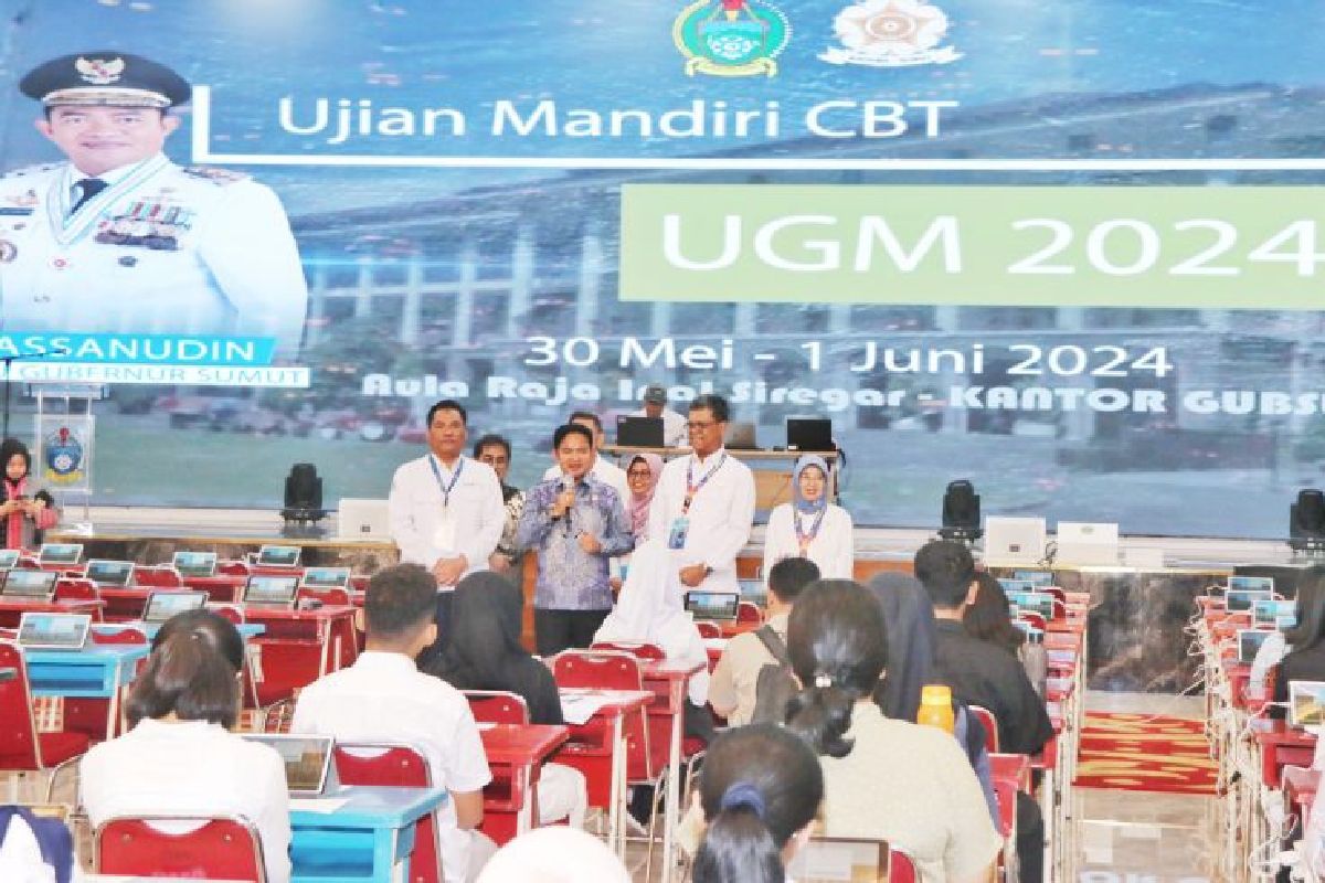 1.215 peserta asal Sumut ikuti UM-CBT UGM 2024