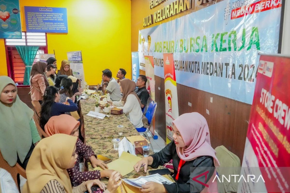 Disnaker Kota Medan gelar bursa kerja, ratusan  lowongan disediakan