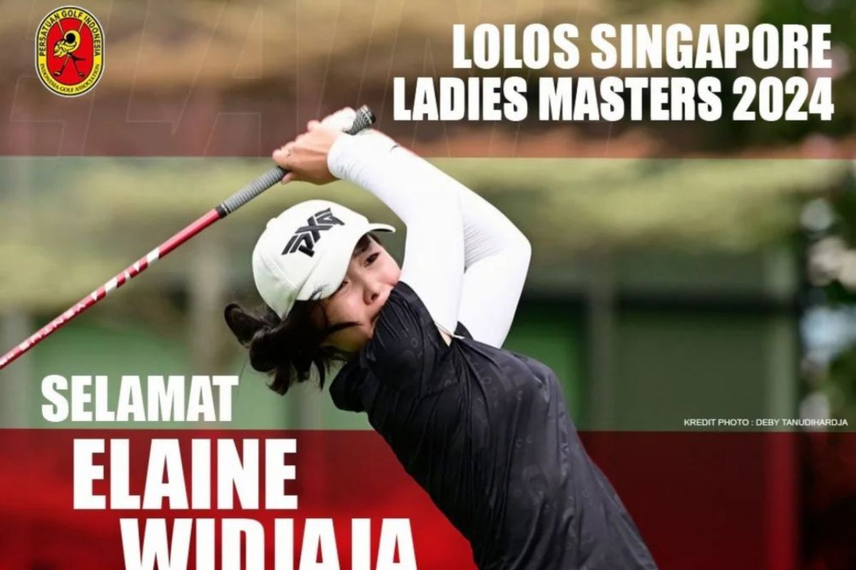 Pegolf Elaine Widjaja amankan satu tiket ke Singapore Ladies Masters 2024