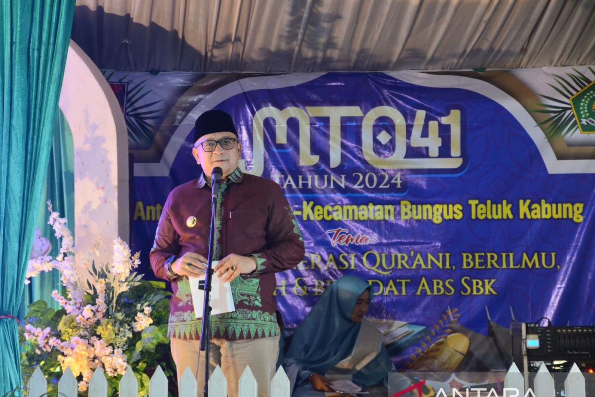 Dibuka Pj Wali Kota, MTQ Bungtekab Usung Tema Merajut Generasi Qurani Berilmu Ilmiah dan Beradat ABS-SBK