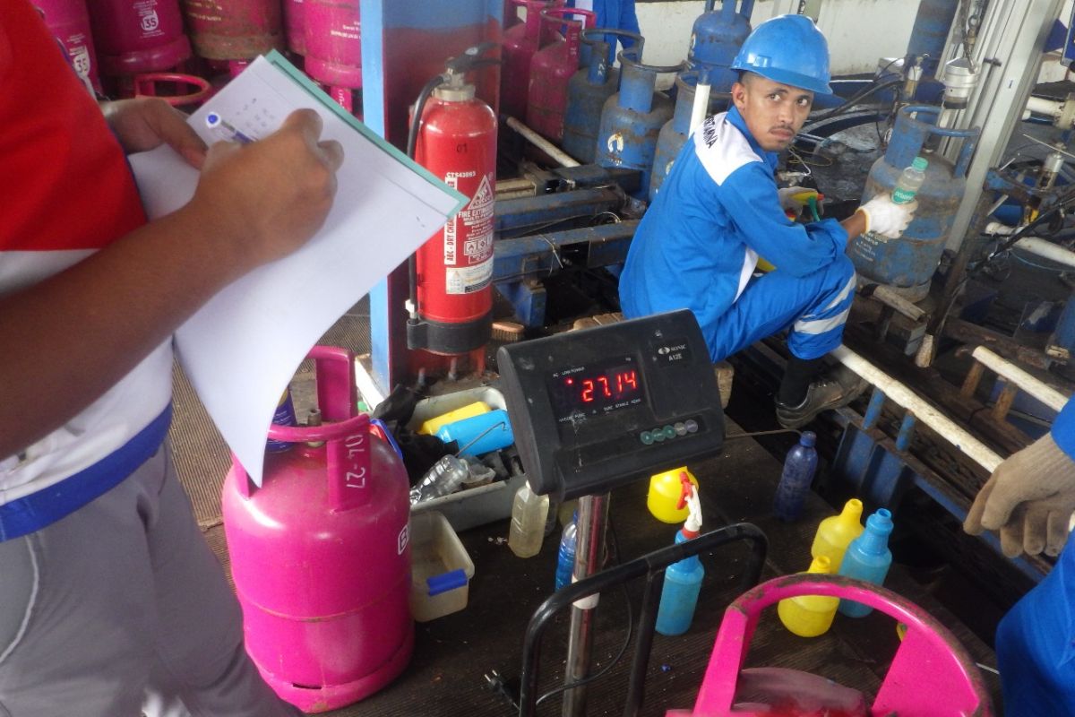 Pertamina Patra Niaga Regional Papua-Maluku inspeksi kuantitas-kualitas LPG di SPPBE Ambon