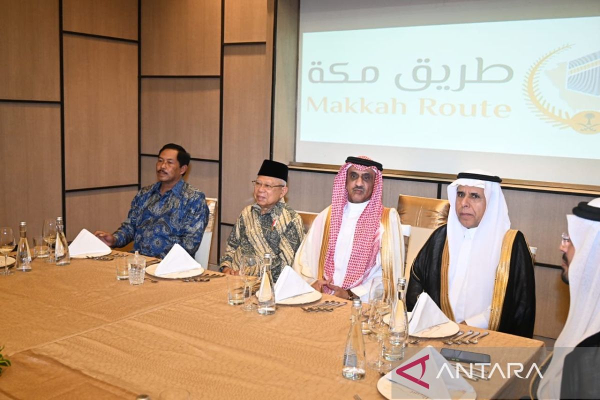 Wapres penuhi undangan makan malam Dubes Arab Saudi