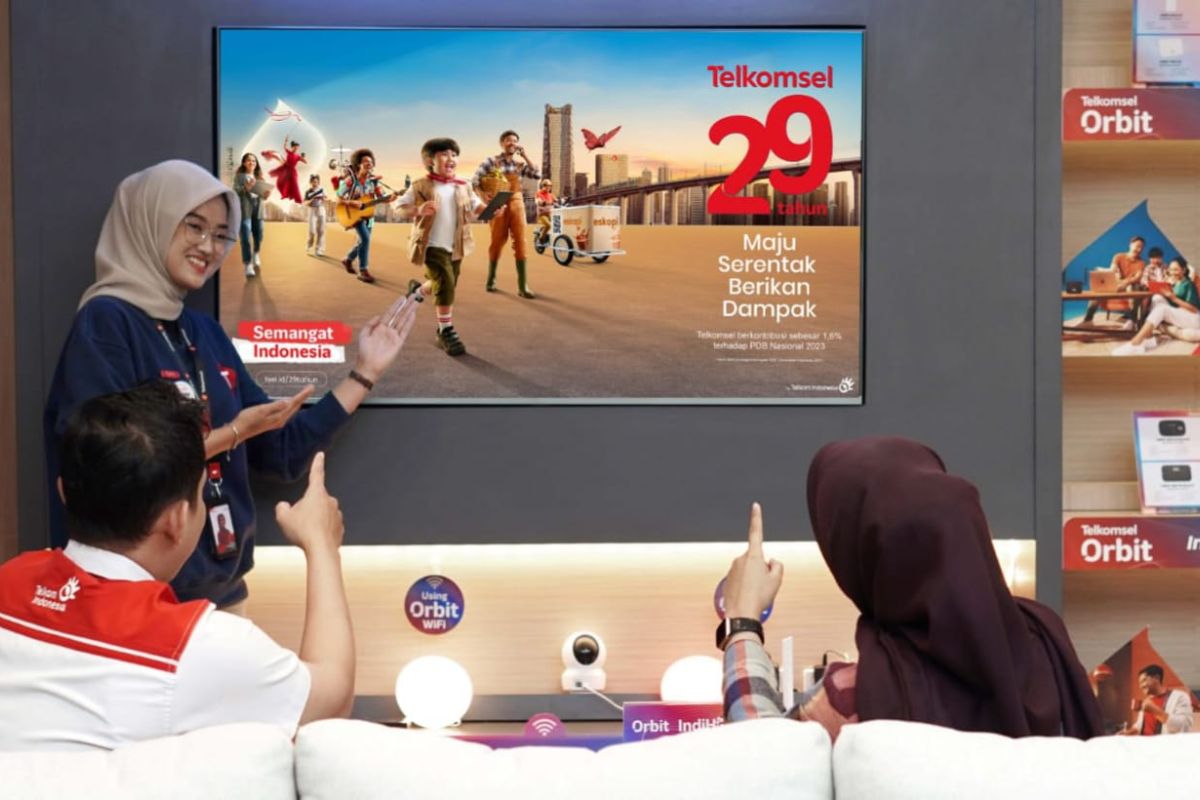 Maknai 29 tahun perjalanannya, Telkomsel berkomitmen berikan dampak bagi Indonesia