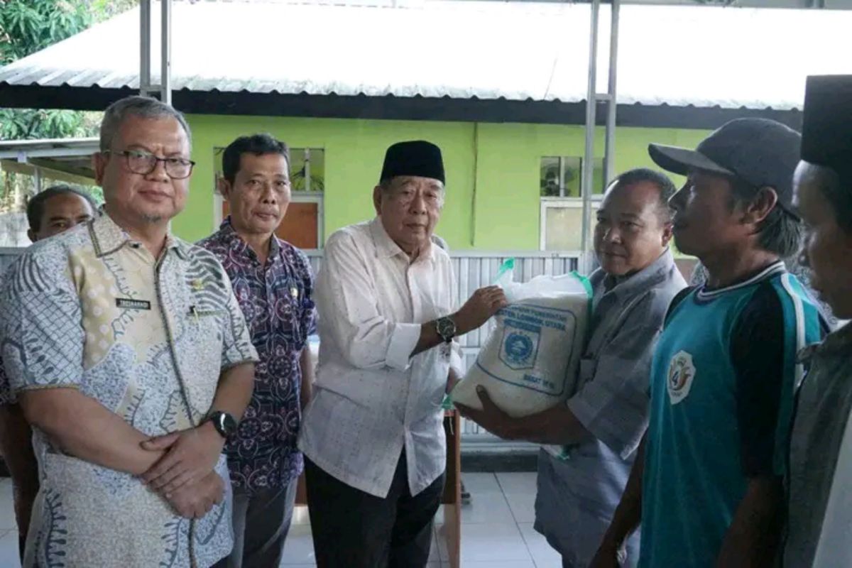 Ratusan nelayan di Lombok Utara dapat bantuan beras CPP