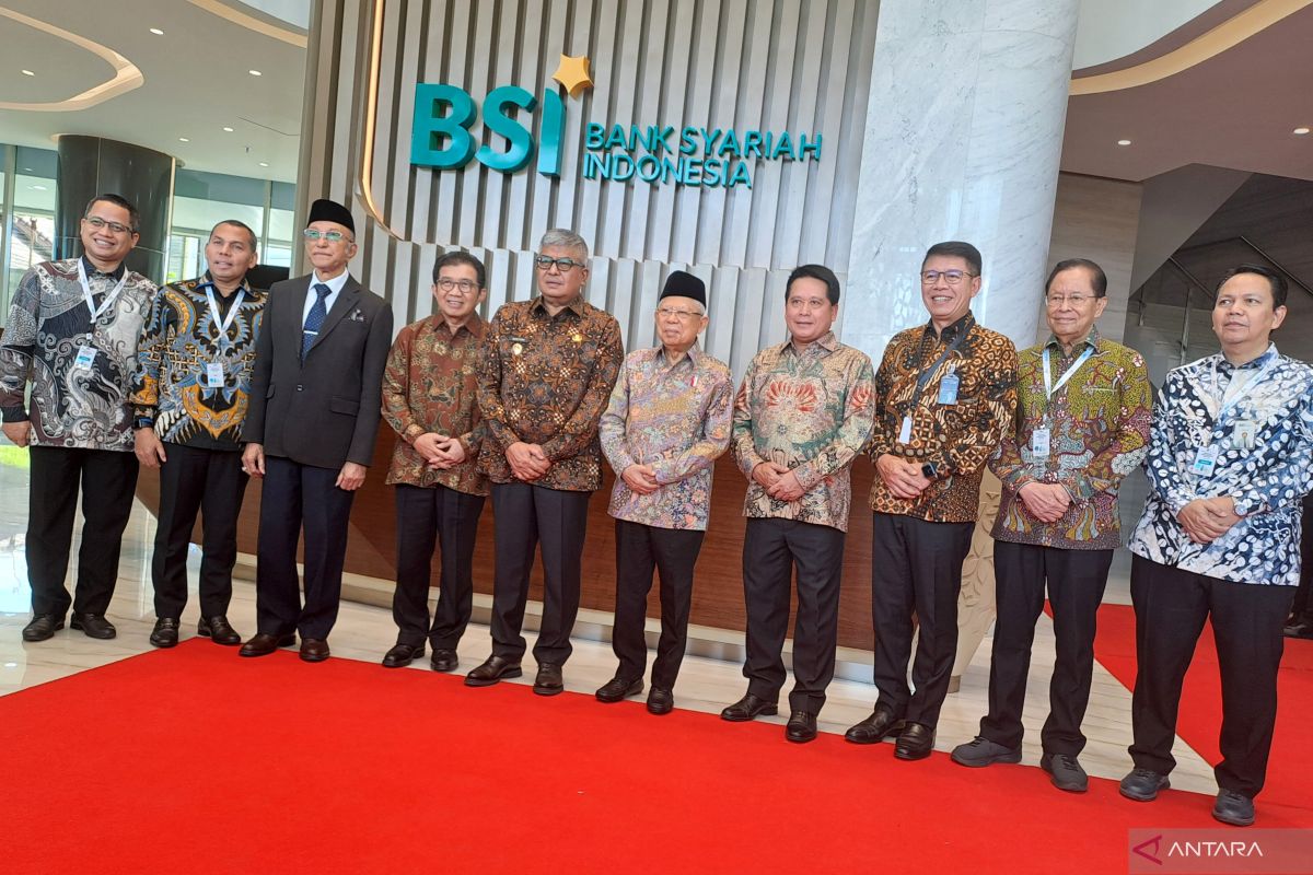Resmikan Landmark BSI Aceh, Wapres beri tiga arahan agar BSI maju