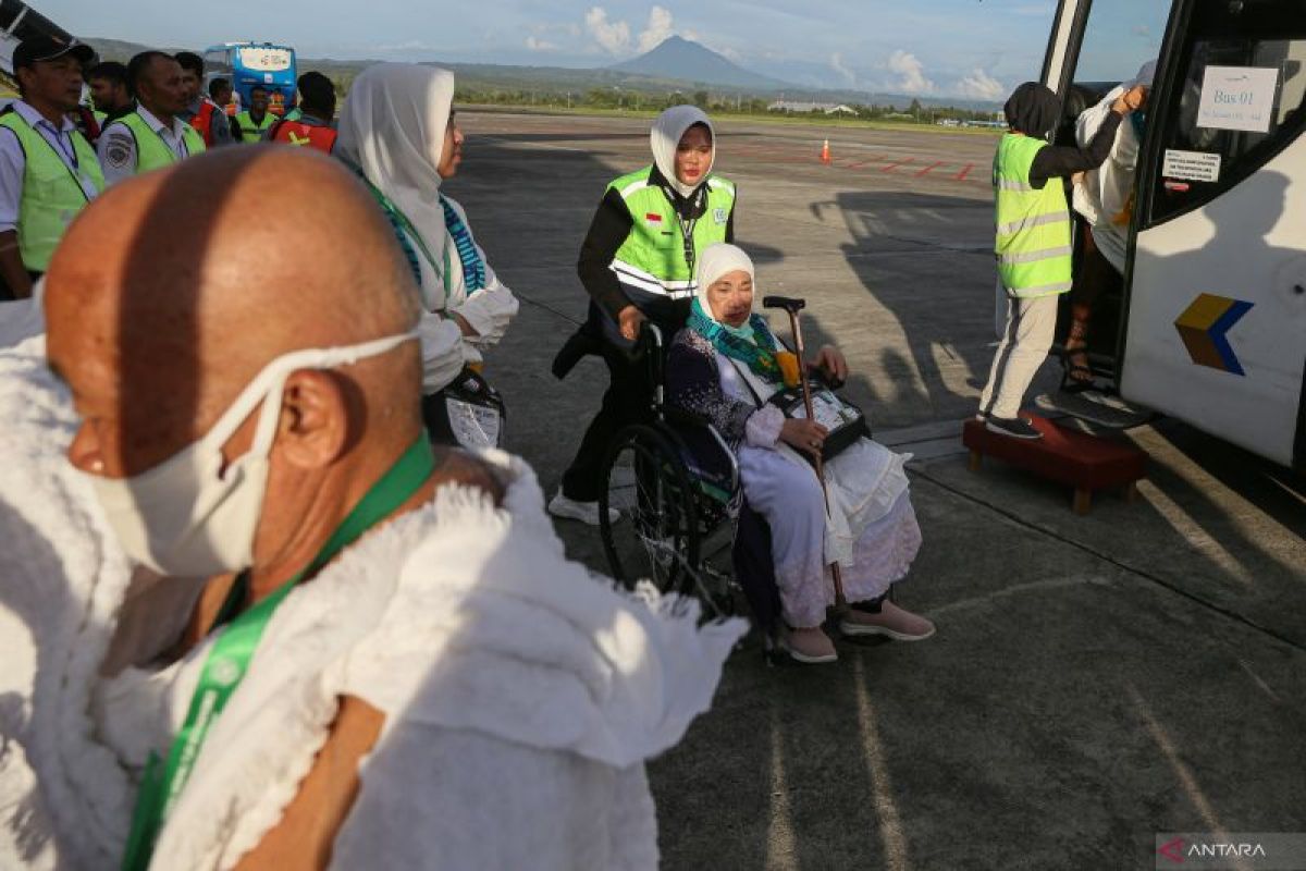 393 calon haji kloter pertama Aceh tiba dengan selamat di Tanah Suci