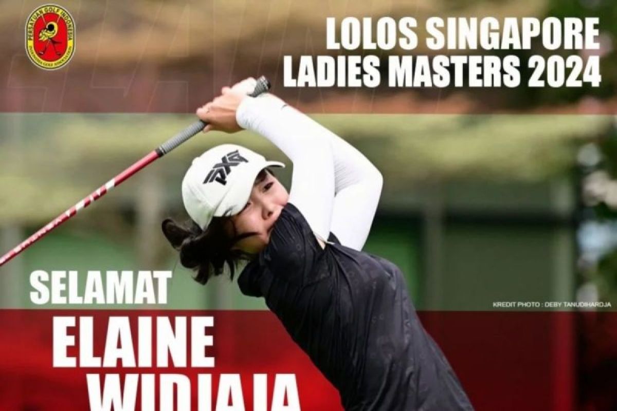 Pegolf putri Indonesia Elaine Widjaja amankan satu tiket ke Singapore Ladies Masters 2024
