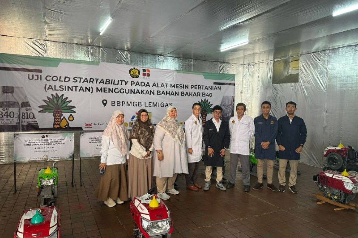 LEMIGAS uji penggunaan biodiesel B40 untuk alat dan mesin pertanian