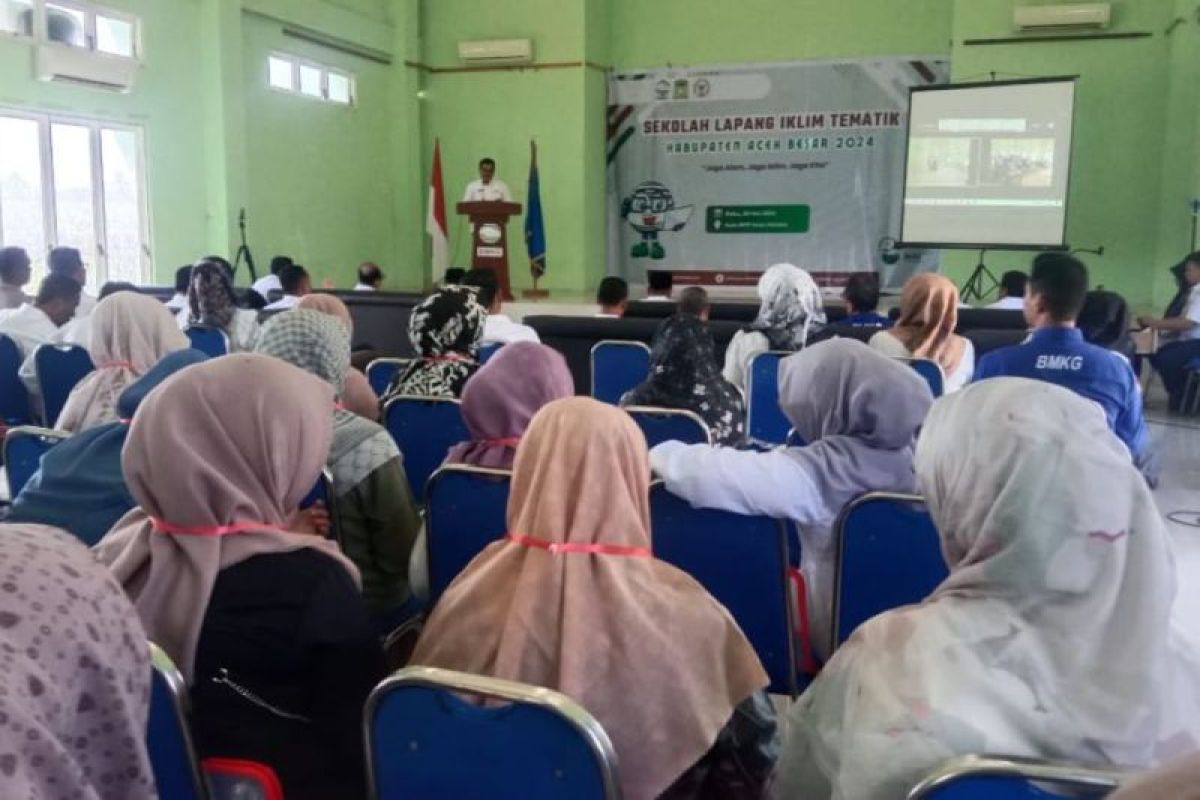 Aceh Besar bekali petani dan penyuluh tentang iklim