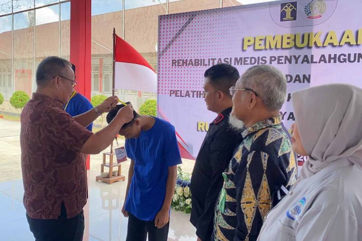 20 warga binaan Rutan Banda Aceh jalani rehabilitasi medis narkotika