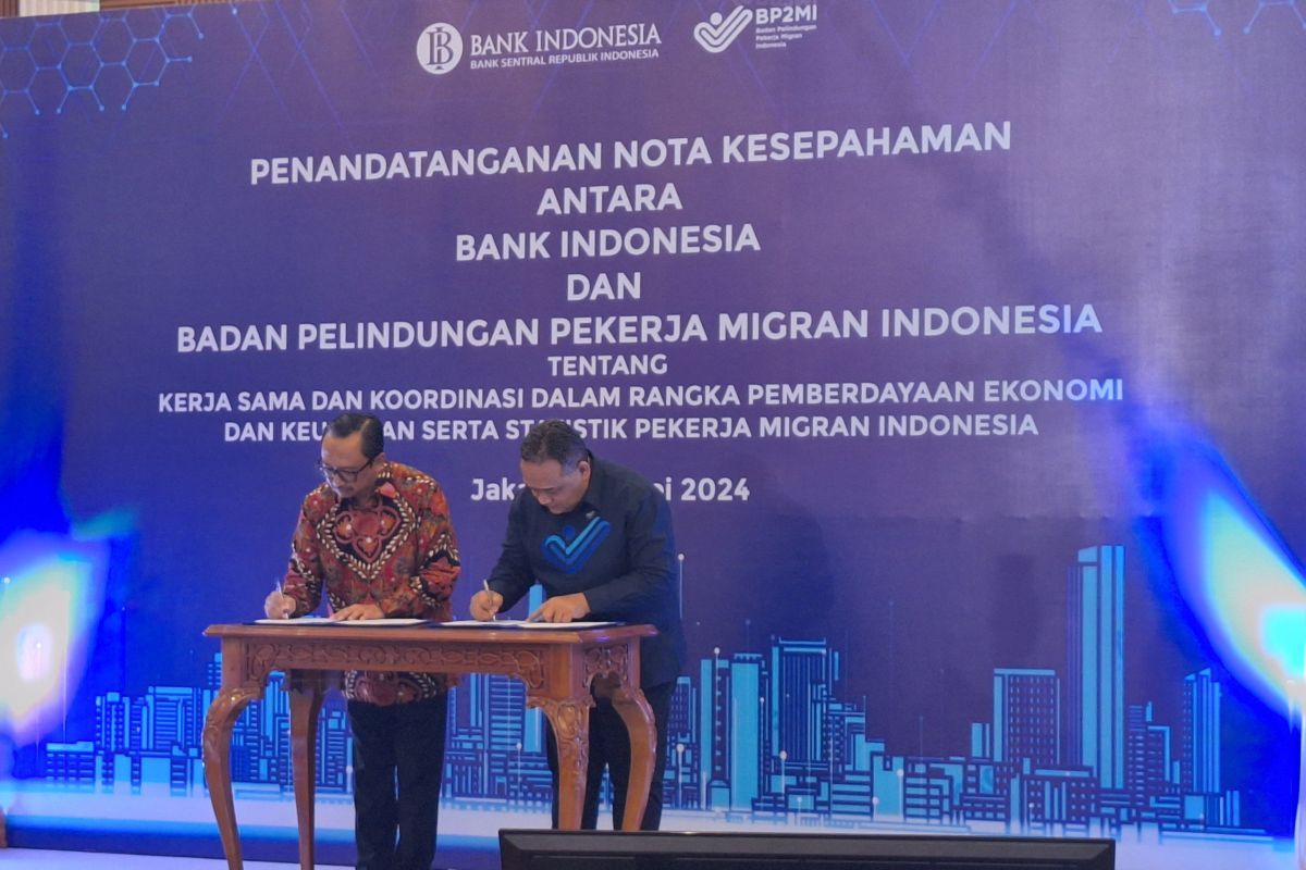 BI: Pekerja migran Indonesia sumbangkan devisa 14,22 miliar dolar AS