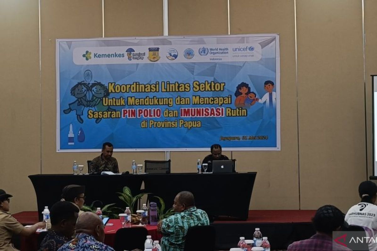 Dinkes Papua perkuat SDM sukseskan PIN Polio