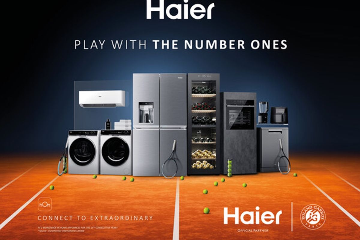 Bergabung bersama Juara Terbaik: Haier Hadir di Paris sebagai Sponsor Resmi Turnamen Roland-Garros