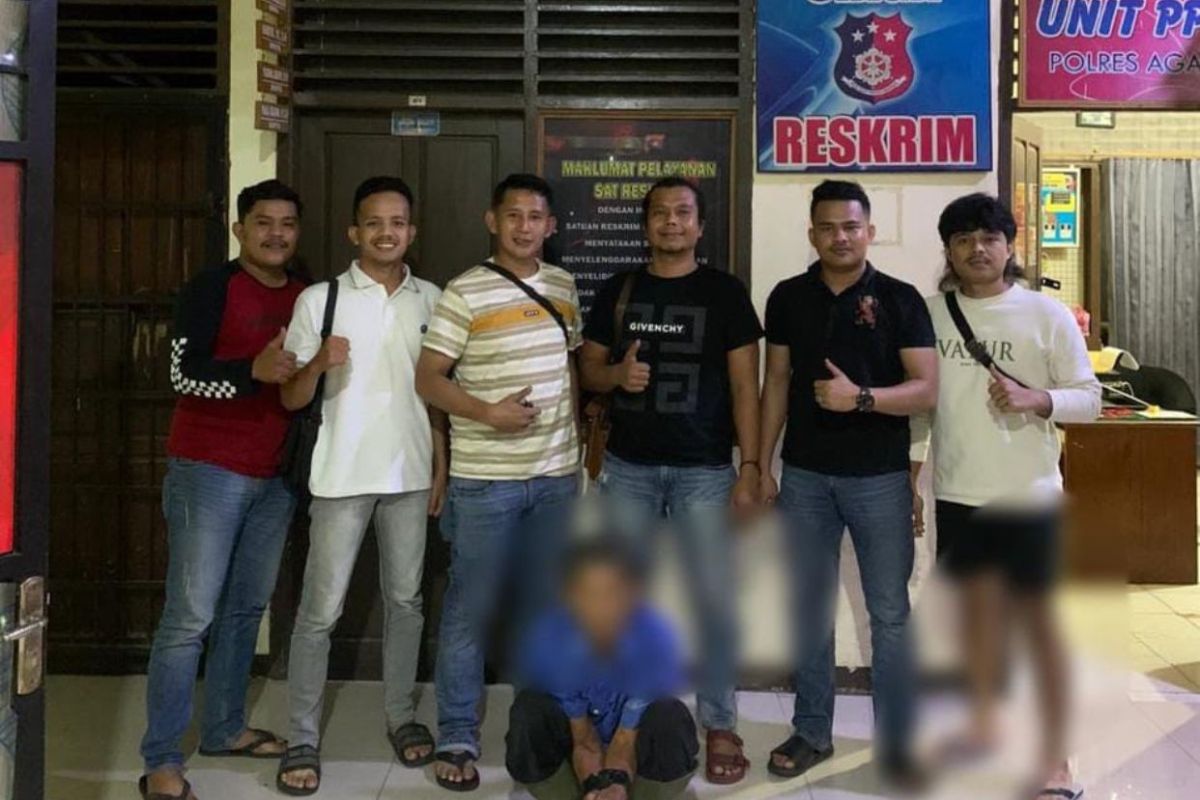 Polres Agam tangkap kakek cabuli dua anak dibawah umur merupakan kakak adik