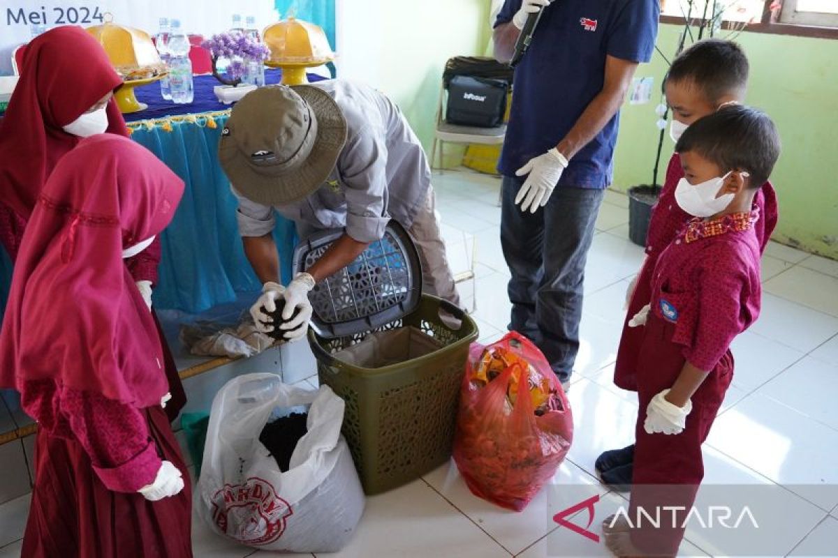 PT.Vale IGP Morowali edukasi siswa manfaatkan limbah sampah