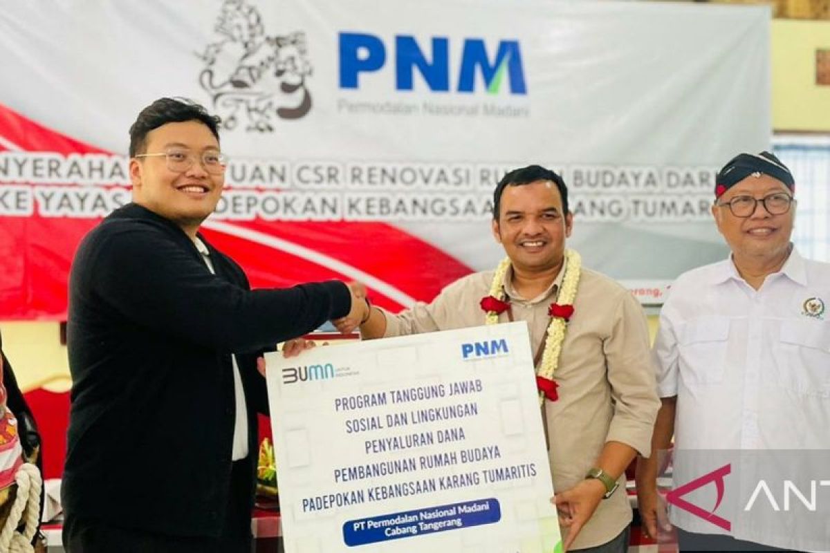 PNM bantu Padepokan Karang Tumaritis dirikan Rumah Budaya