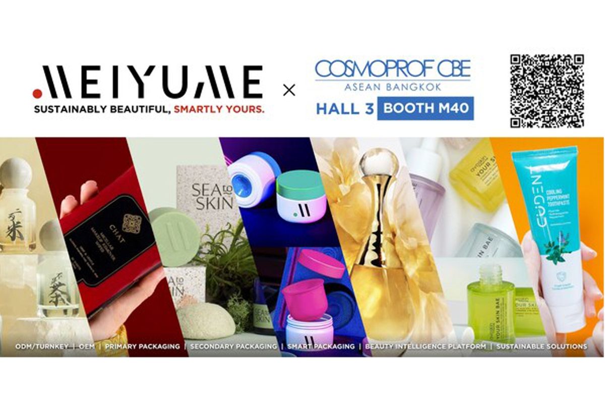 Meiyume Debuts at Cosmoprof CBE Asean Bangkok: Pioneering the Future of Beauty Innovation
