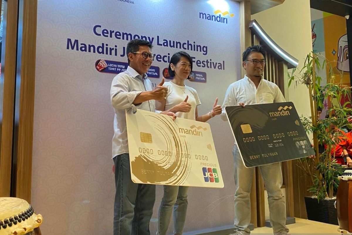 Bank Mandiri bidik pertumbuhan transaksi kartu kredit di JCB Festival