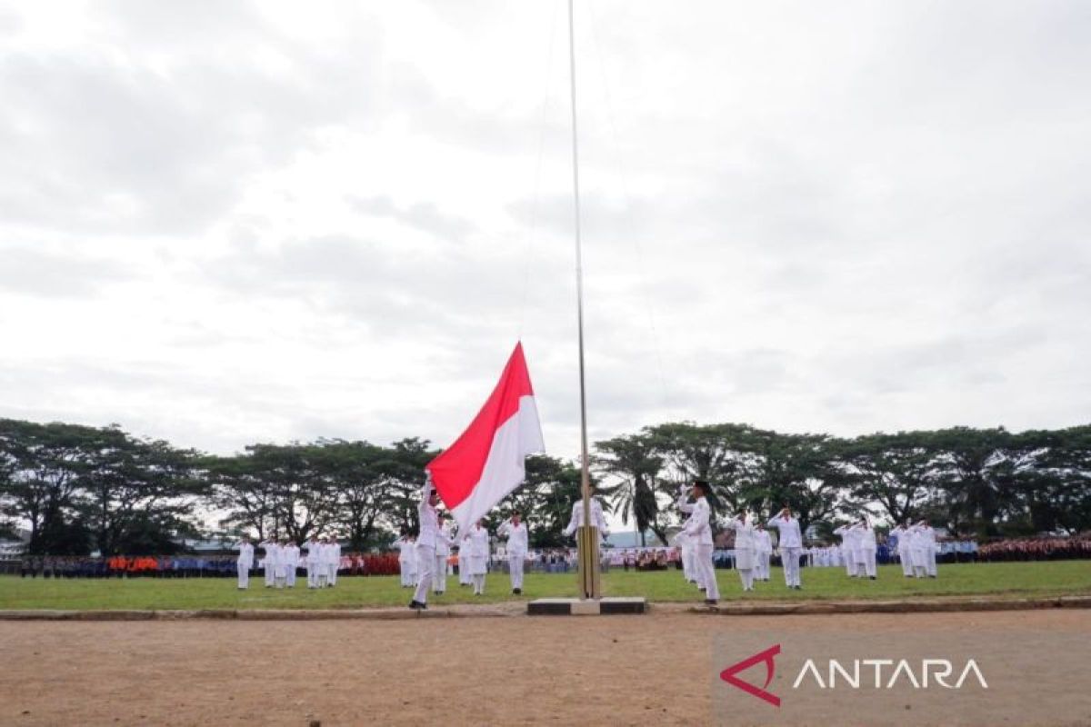 AKBP Dudung Setyawan Irup Hari Lahir Pancasila 2024 di Kota Padangsidimpuan