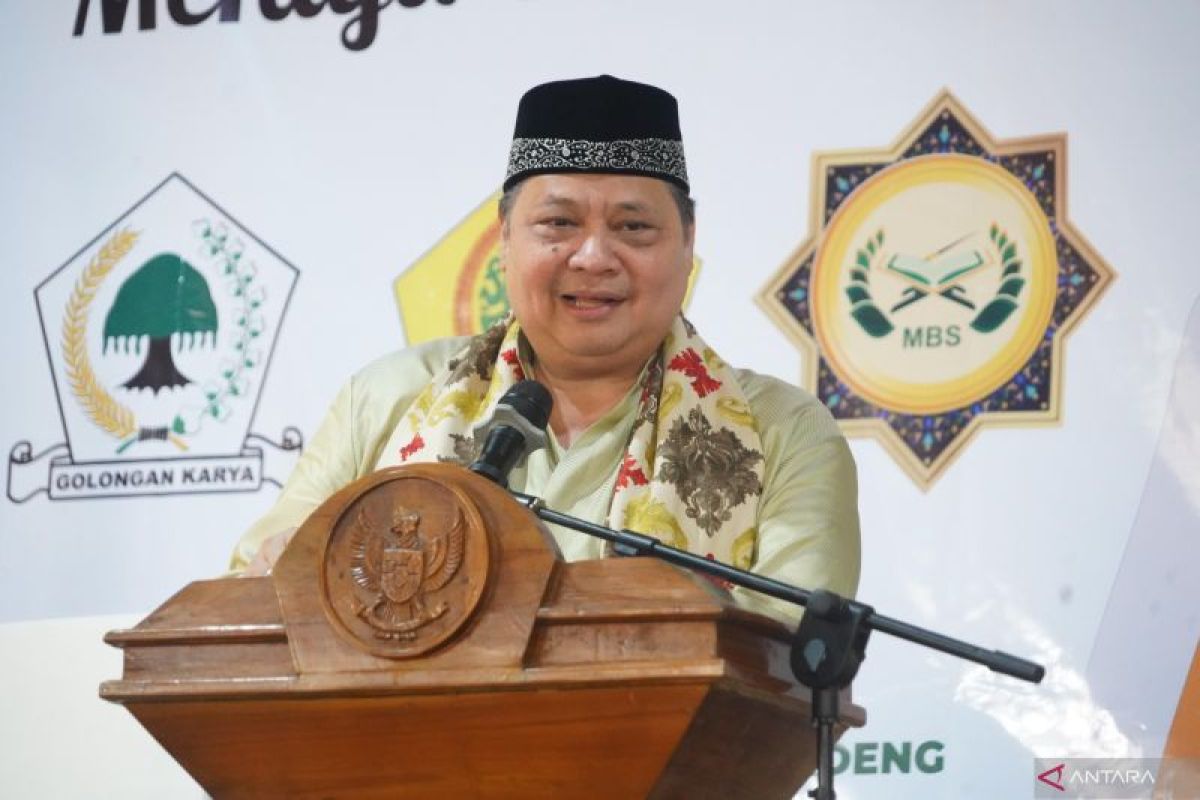 Ketum Golkar isyarat pasangkan Dedie-Rusli di Pilkada Bogor