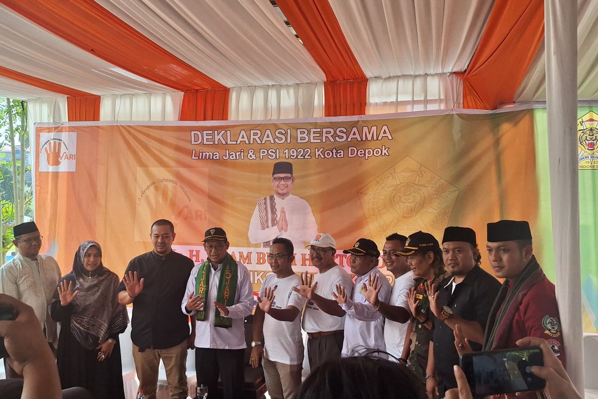 Lima Jari dan PSI 1922 deklarasi dukung Imam Budi Hartono