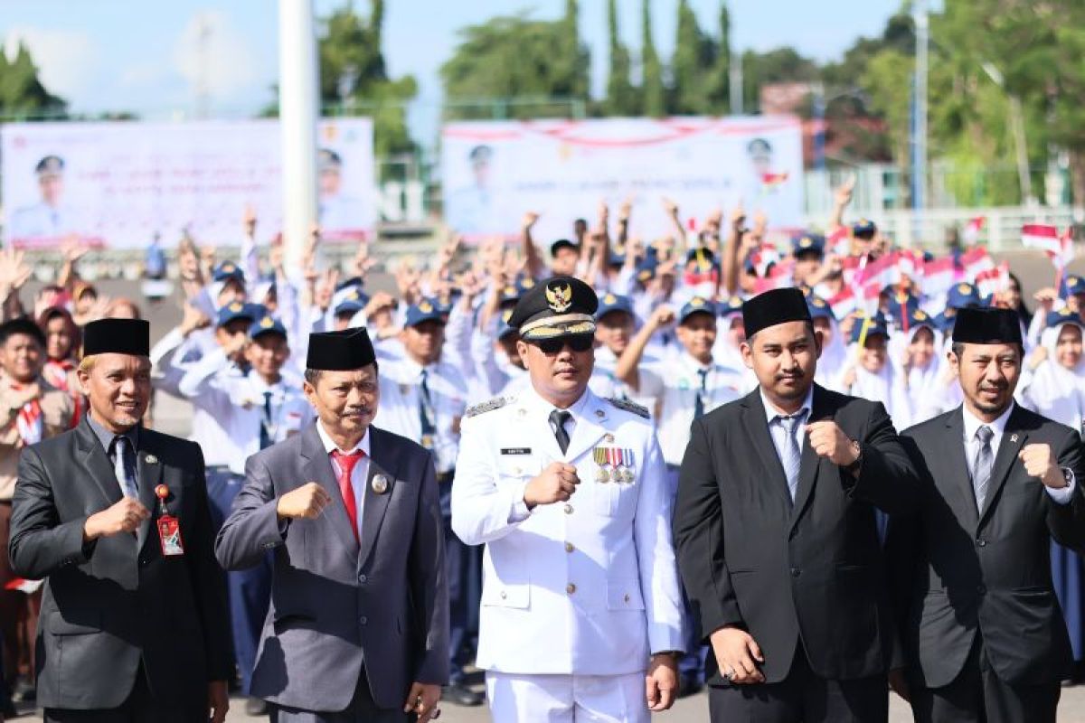 FOTO - Ketua DPRD Banjarbaru ikuti Upacara Hari Lahir Pancasila