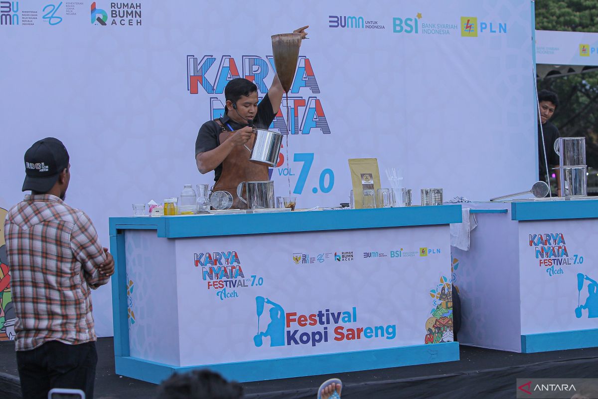 Festival Kopi Sareng di Karya Nyata Festival Vol.7 upaya perkenalkan keunikan kopi khas Aceh