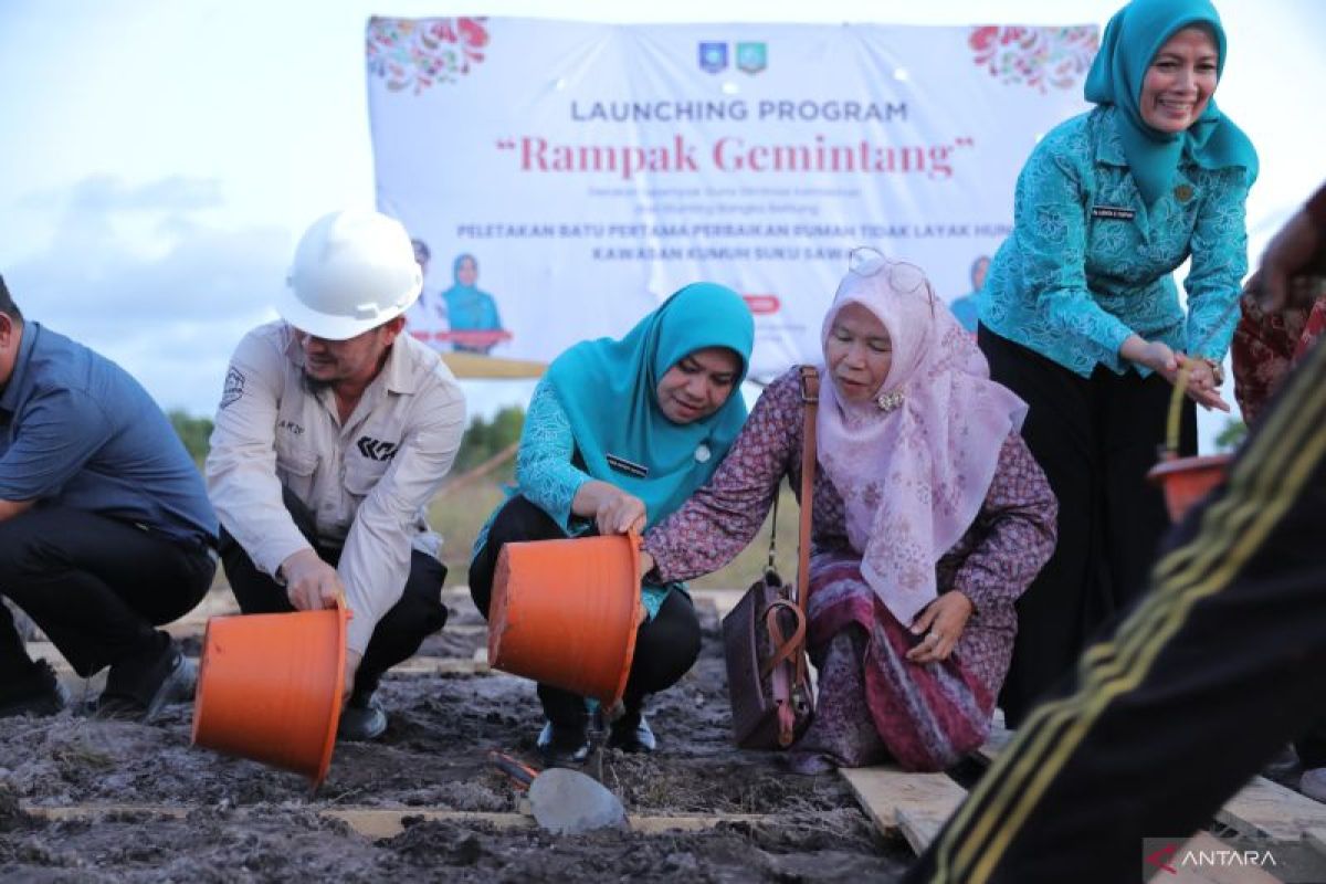 Babel bangun rumah layak huni untuk masyarakat Suku Sawang