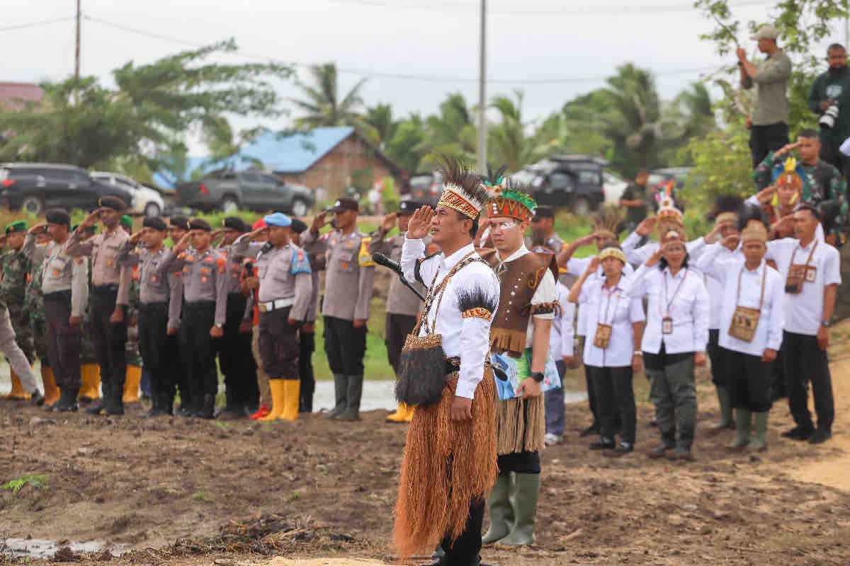 Mentan Amran Sulaiman pastikan pembangunan pertanian di Merauke, Papua Selatan berkeadilan