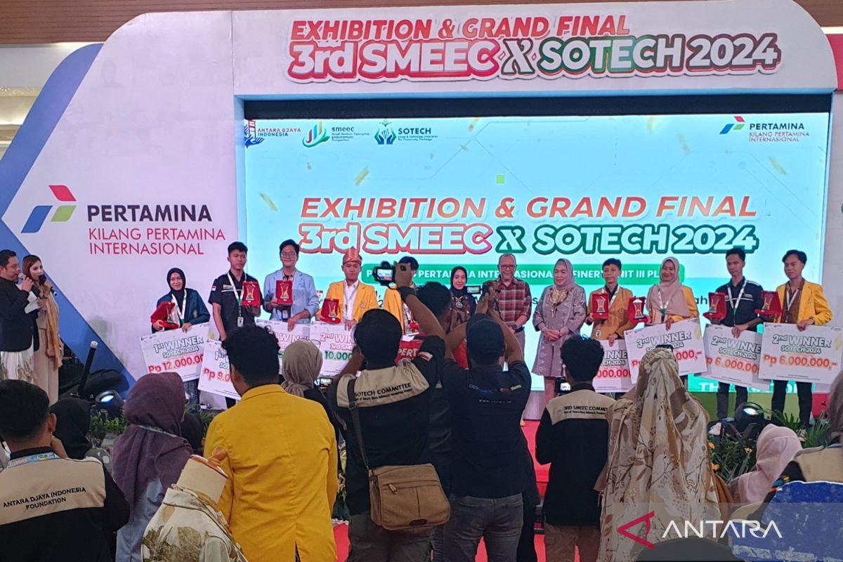 Mahasiswa IPB dan Undip juara Sotech Kilang Plaju 2024