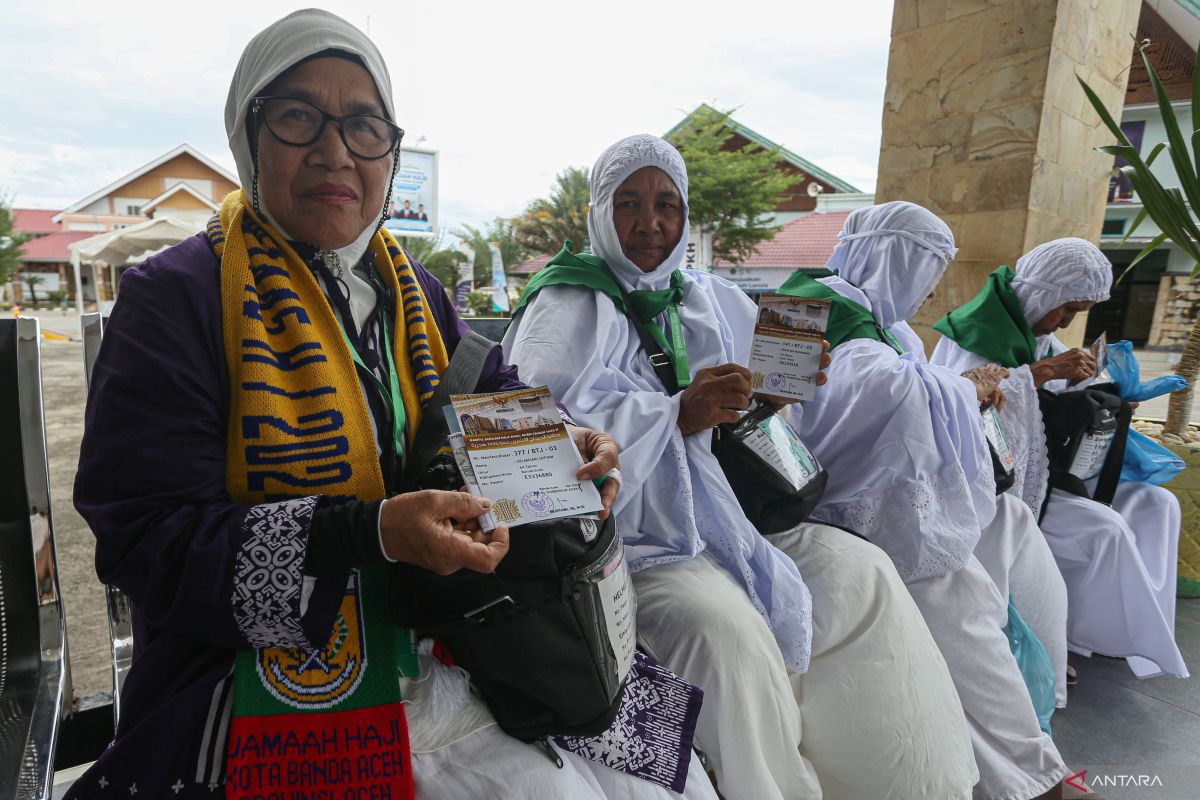 Kloter pertama jamaah haji Aceh terima dana wakaf Baitul Asyi, begini jumlahnya