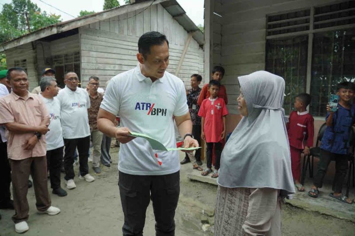 Menteri ATR tekankan jajaran pelayanan yang responsif