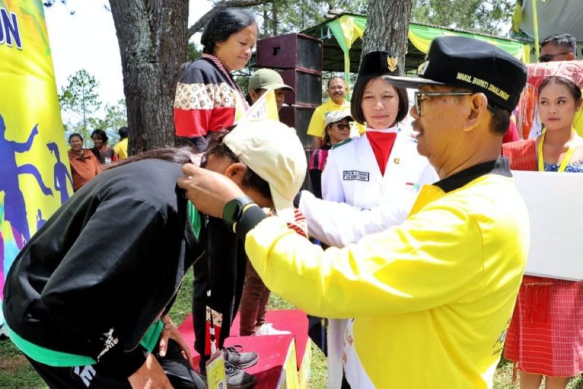 Pemkab Simalungun gelar lomba lari, Kecamatan Purba juara umum