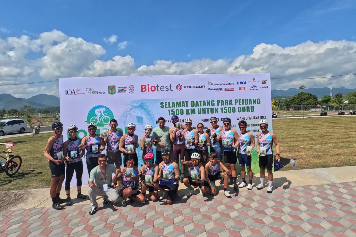 350 KM Lagi! 19 pejuang kampanyekan pendidikan untuk Indonesia dengan gowes 1.500 KM Jakarta-Lombok