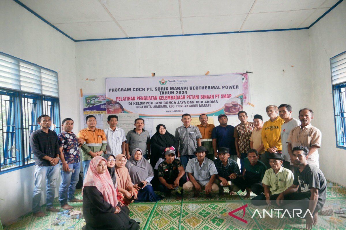 Kelompok tani Madina mendapat pelatihan kelembangaan, ini sponsornya