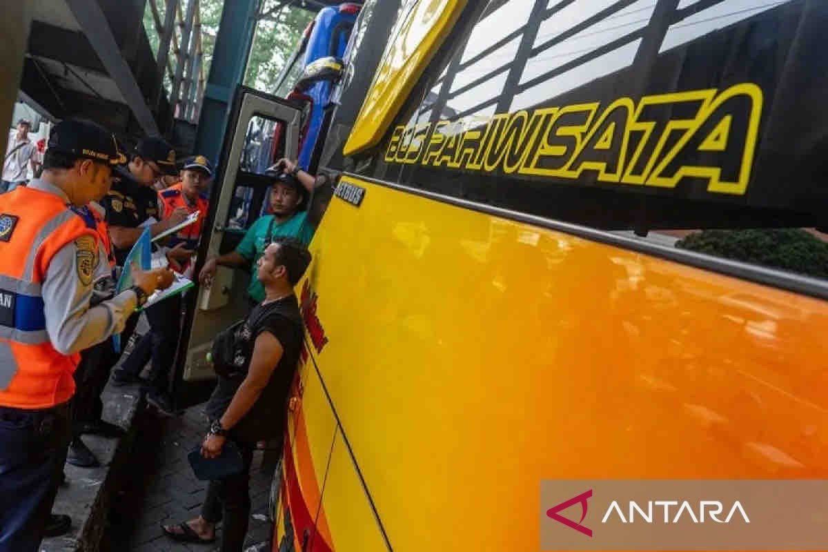 Kemenhub rutin periksa bus pariwisata wujudkan aspek keselamatan